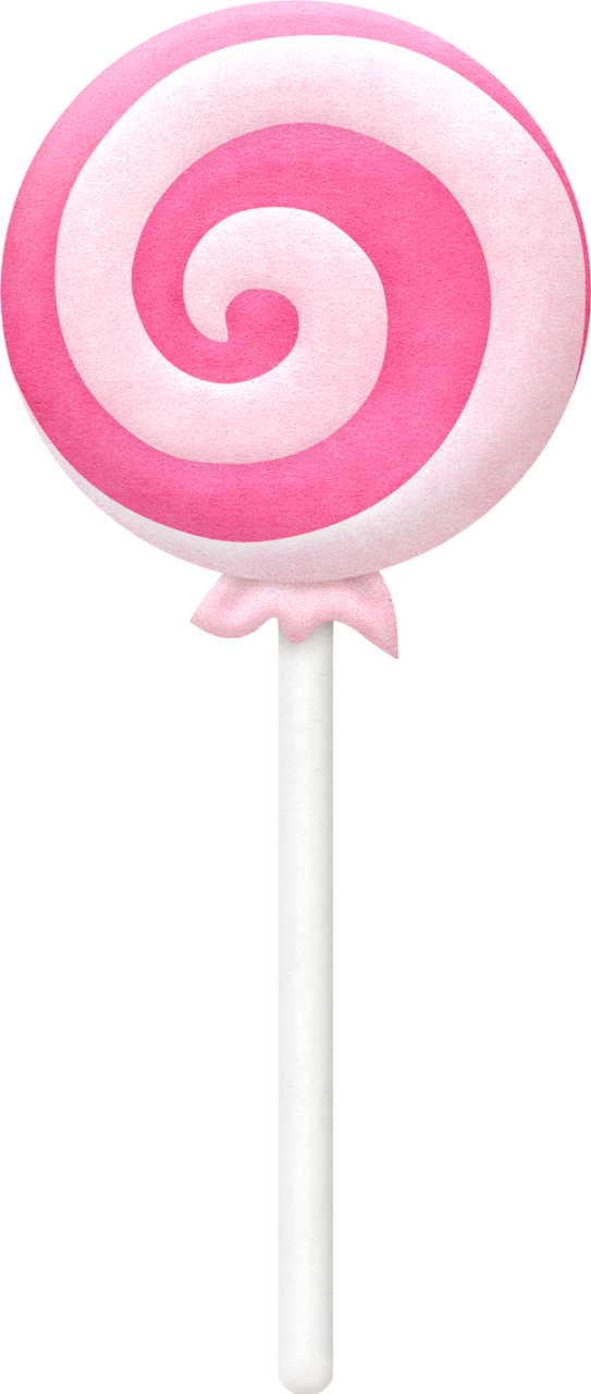 Candytalk Maryfran Png Pinterest Cricut And Clip - Pink Swirl Lollipop Clipart (543x1280), Png Download