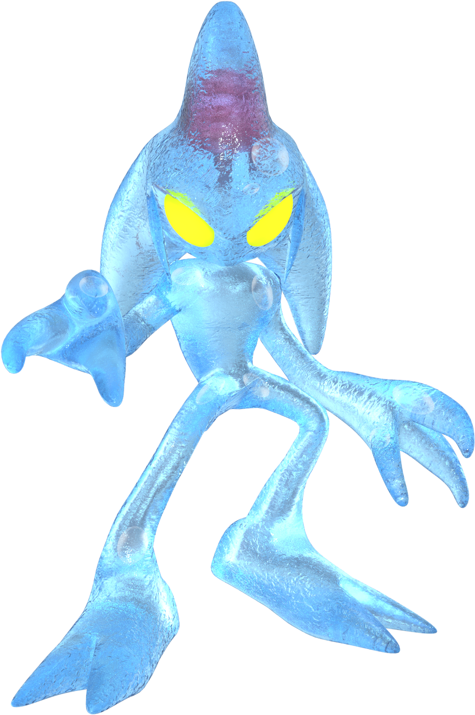 Dark Pulse, Infinite Charges Up A Pulse Of Distress, - Sonic Forces Chaos Render (980x1440), Png Download