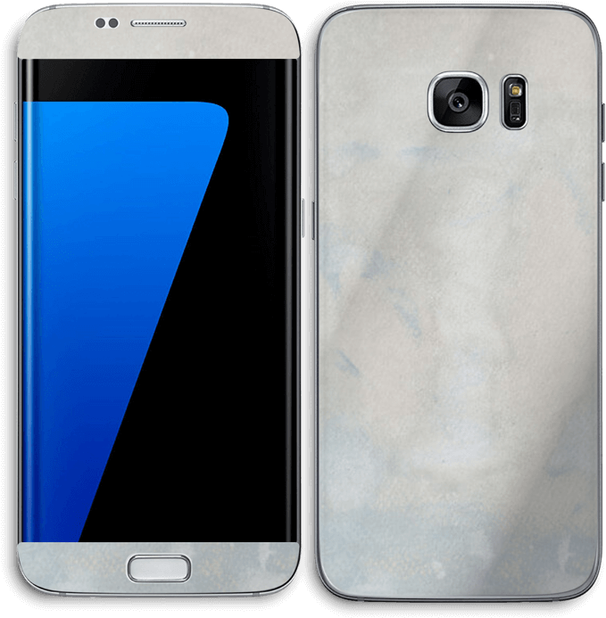Dreamy Watercolor Skin - S7 Edge Putih (791x800), Png Download