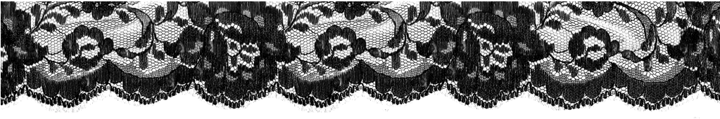 Black Lace Pattern Png - Face Powder (1022x213), Png Download