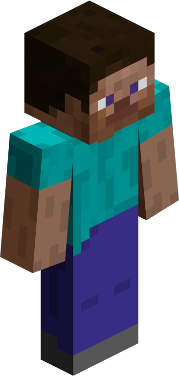 Minecraft Steve Head PNG