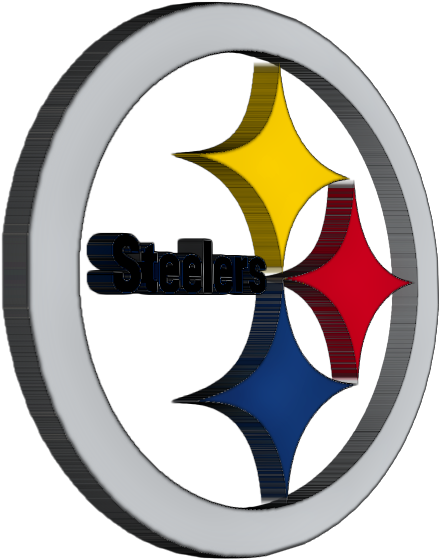 Steelers Logo Png - Logos And Uniforms Of The Pittsburgh Steelers (481x584), Png Download