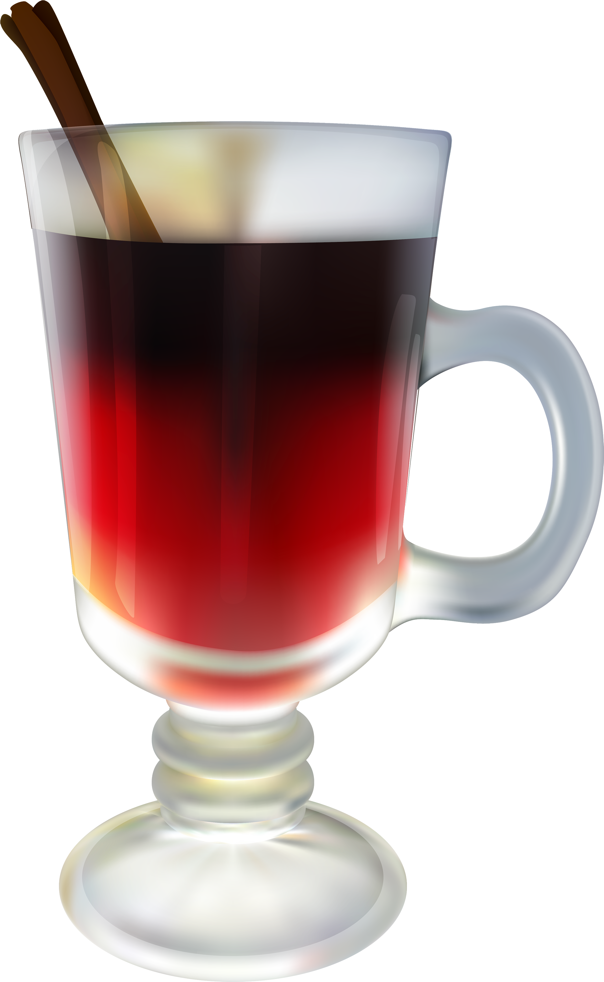 Hot Red Tea Png Clipart (2458x4000), Png Download