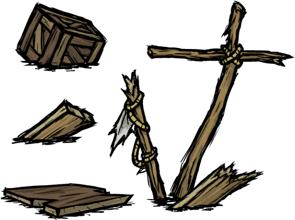 Debris Build - Dont Starve Shipwecked (600x500), Png Download