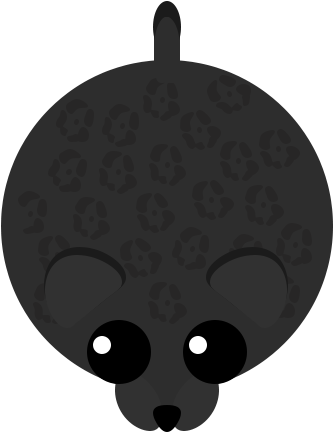 Black Panther - Mope Io Black Panther (500x500), Png Download
