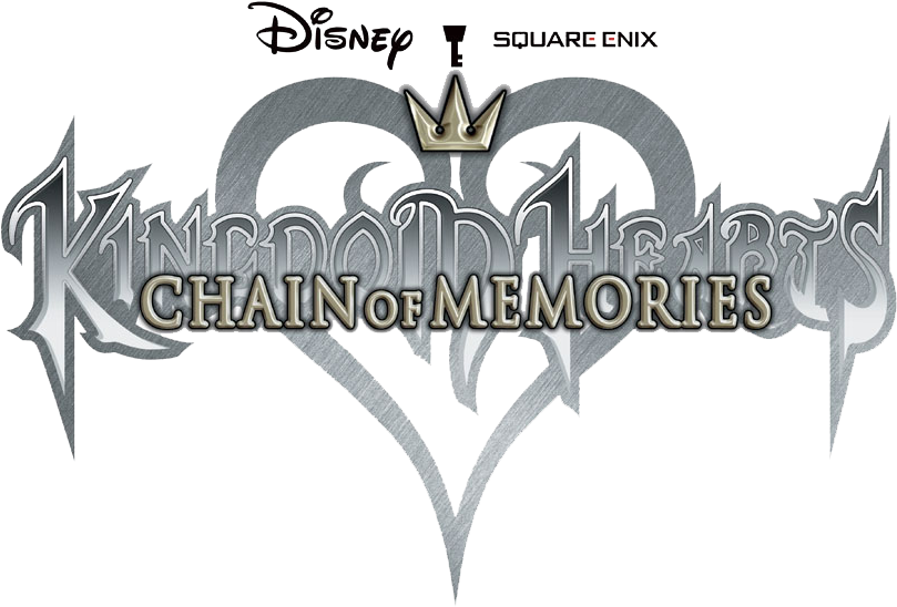 Kingdom Hearts Chain Of Memories Png - Kingdom Hearts Re Chain Of Memories Logo (658x463), Png Download