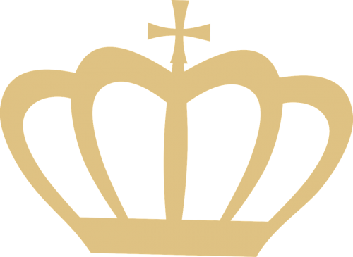 King Crown Silhouette (500x365), Png Download