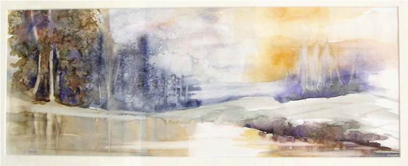 Excellent Watercolor Studies - Watercolor Painting (800x600), Png Download