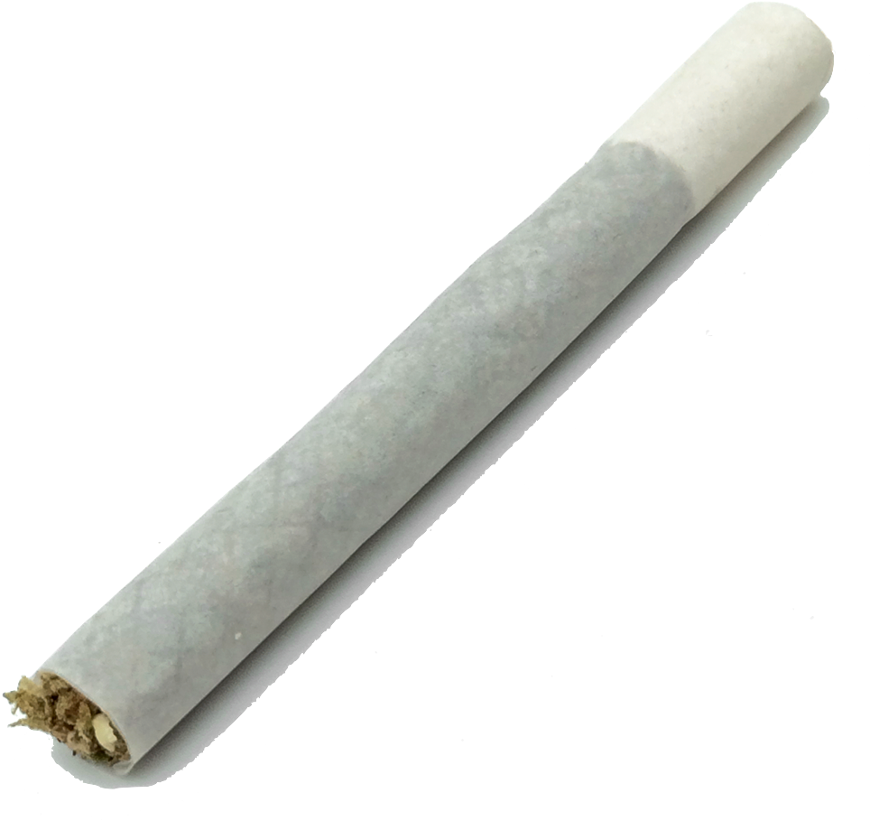 Joint Cannabis Blunt Smoking - Weed Joint Transparent Png (1000x1000), Png Download