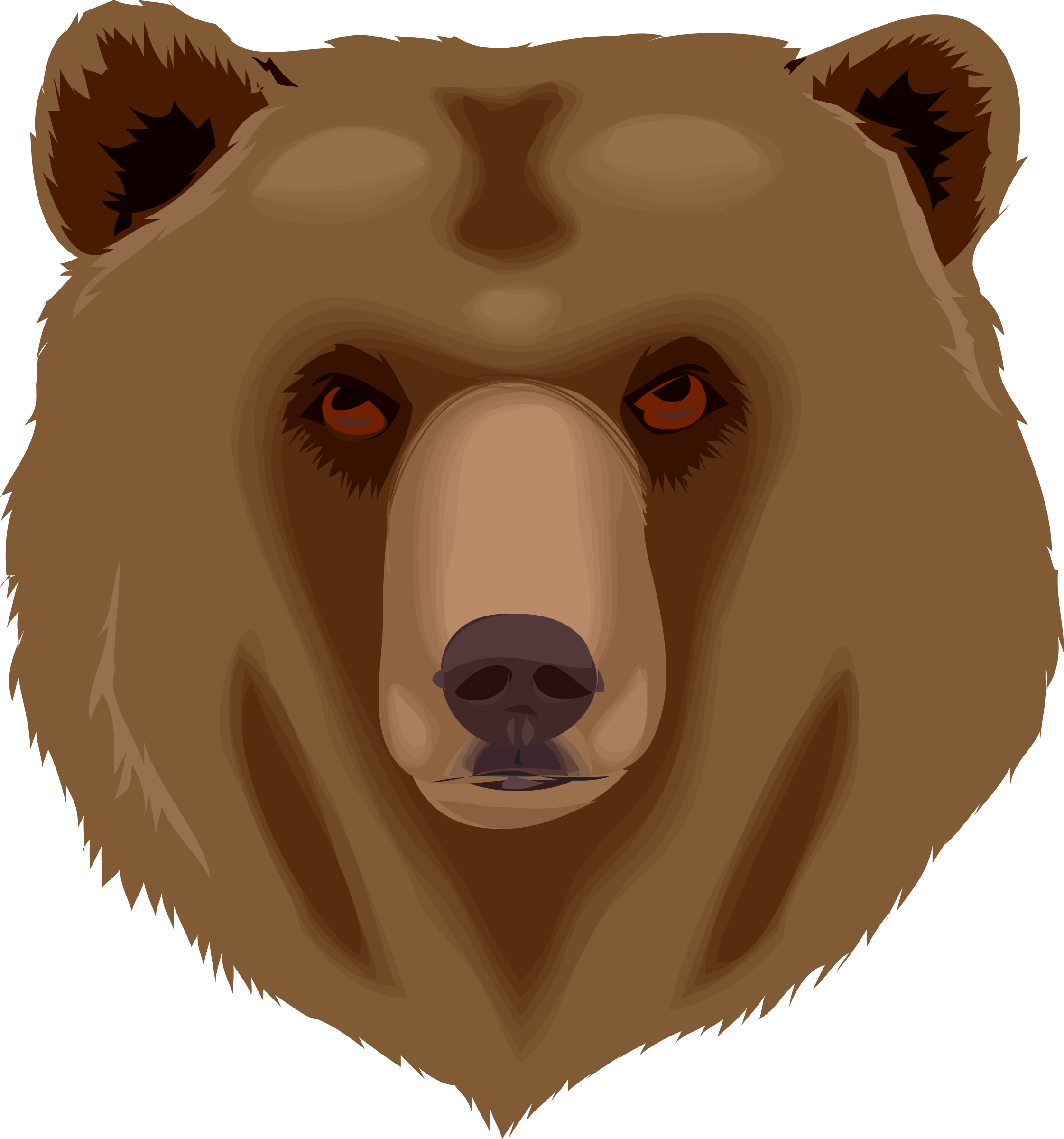 This Free Icons Png Design Of Architetto Orso 16 Grizzly (2243x2400), Png Download