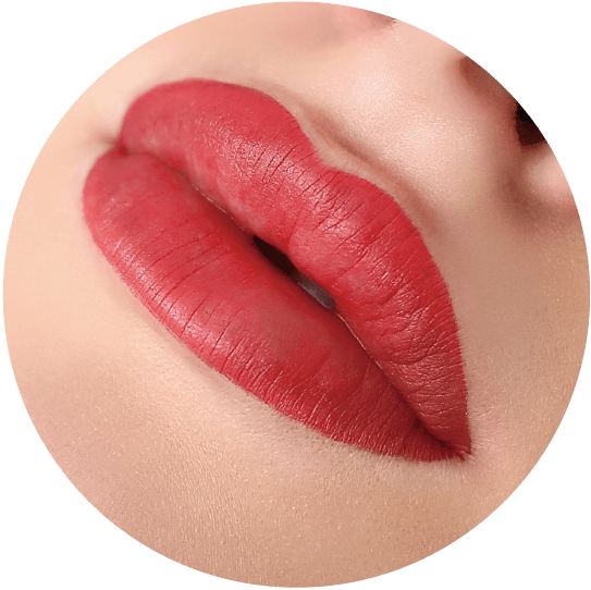 Lips - Permanent Makeup (543x542), Png Download
