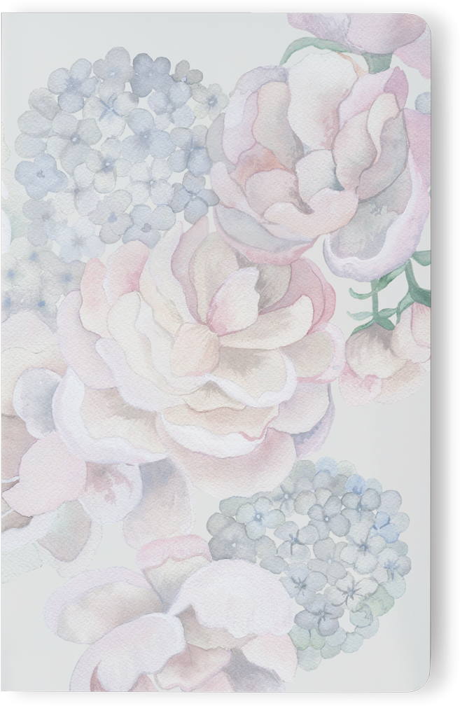 Watercolor Notebook - Echeveria (1200x1200), Png Download