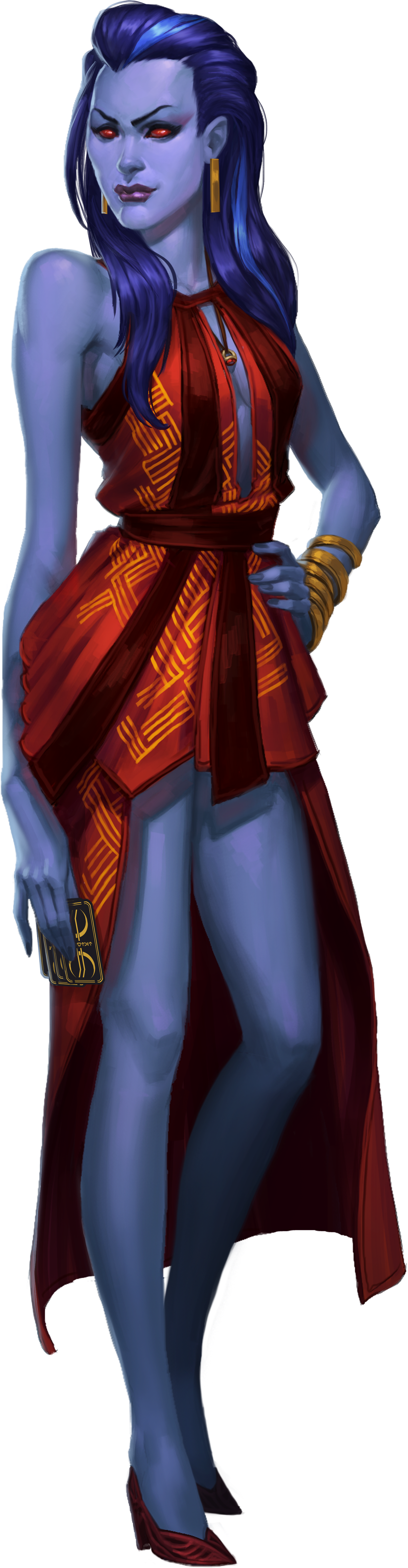 Sw Gamblerpc Final - Star Wars Chiss Kiss (2914x6625), Png Download