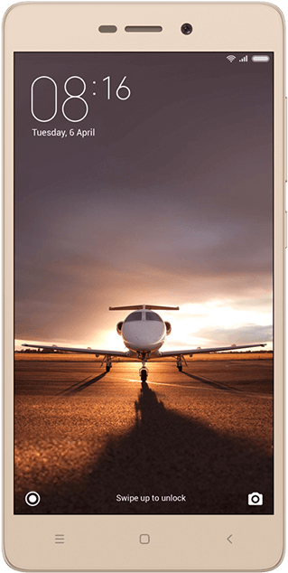 Electronics - Xiaomi Redmi 3s Dualsim 32gb Lte - Gold (710x710), Png Download