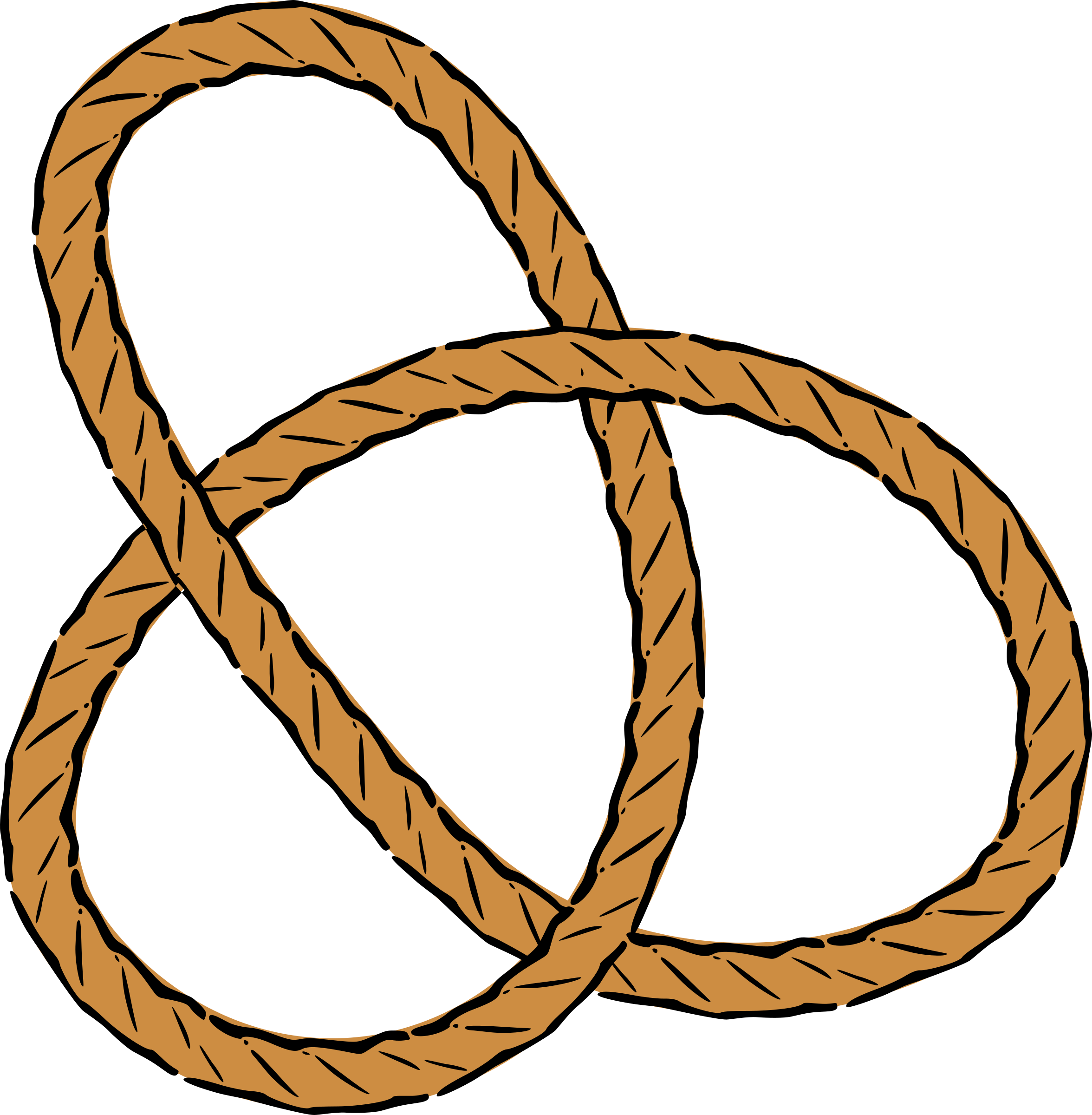 Pirate Clipart Rope - Rope Clip Art (784x800), Png Download