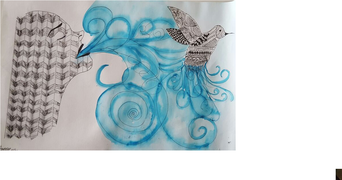 Illustrates My Formative Try Towards Trying To Develop - Hummingbird (1328x747), Png Download