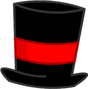 Top Hat Png - Top Hat Png Transparent (550x400), Png Download