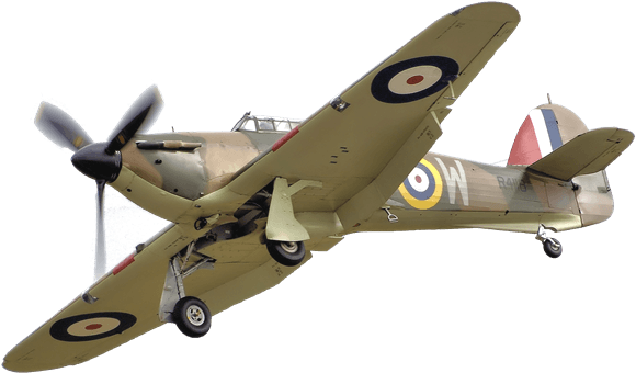 Hawker Hurricane Mk1 - Raf Duxford (600x600), Png Download
