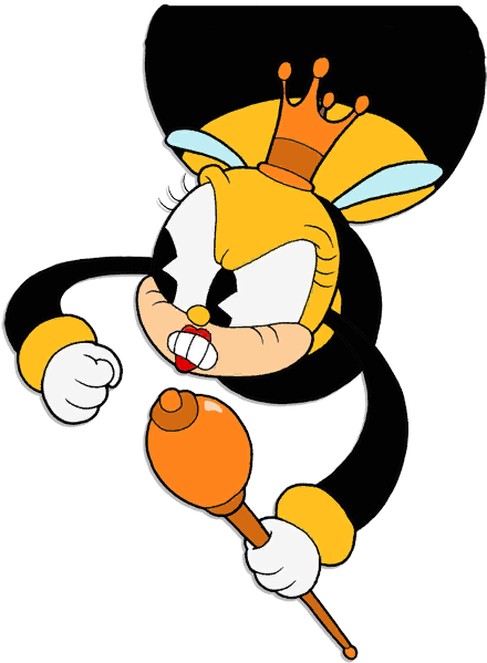 Bee - Cuphead Rumor Honeybottoms (454x607), Png Download
