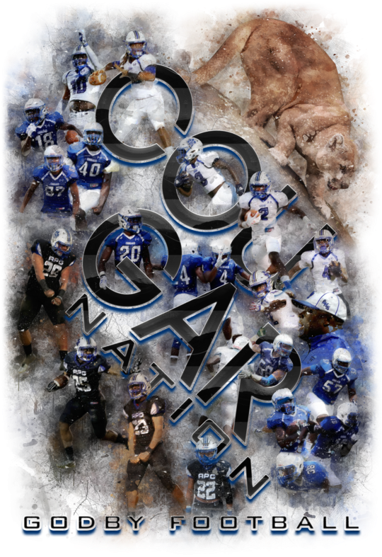 Cougar Nation Photo Shirt Godby High School Football - T-shirt (547x800), Png Download
