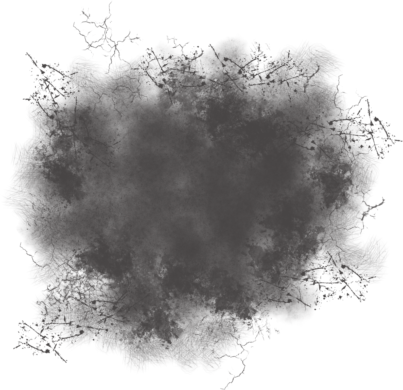 Grunge Png - Grunge Mask Png (1600x1538), Png Download