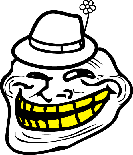 Trollface Background Transparent - Troll Face Meme Png, Png Download, png  download, transparent png image