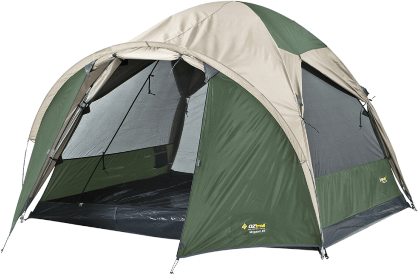 Best Skygazer Tent Png - Oztrail 4 Person Dome Tent (850x561), Png Download