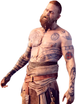 God Of War Baldur (313x384), Png Download