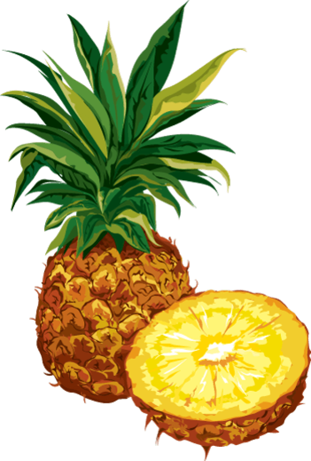 Pineapple - Pineapple Clip Art (640x946), Png Download