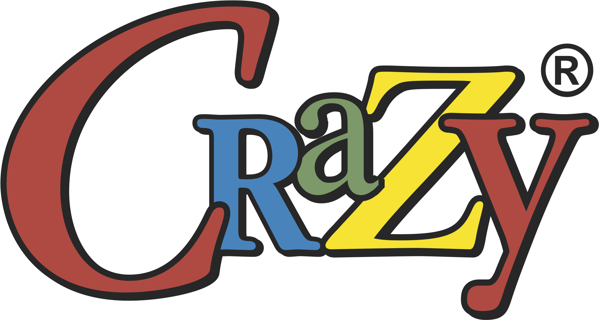 Crazy Logo Png Transparent - Crazy Logo (2400x2400), Png Download