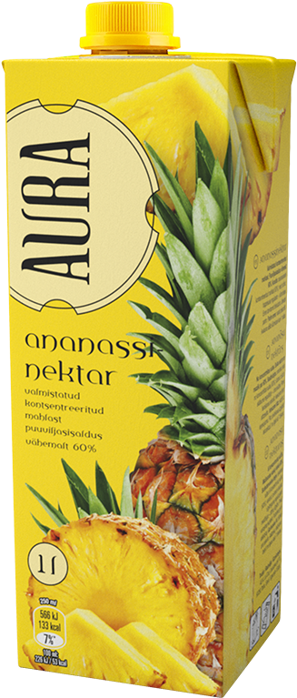 Aura Pineapple Nectar - Aura (256x500), Png Download