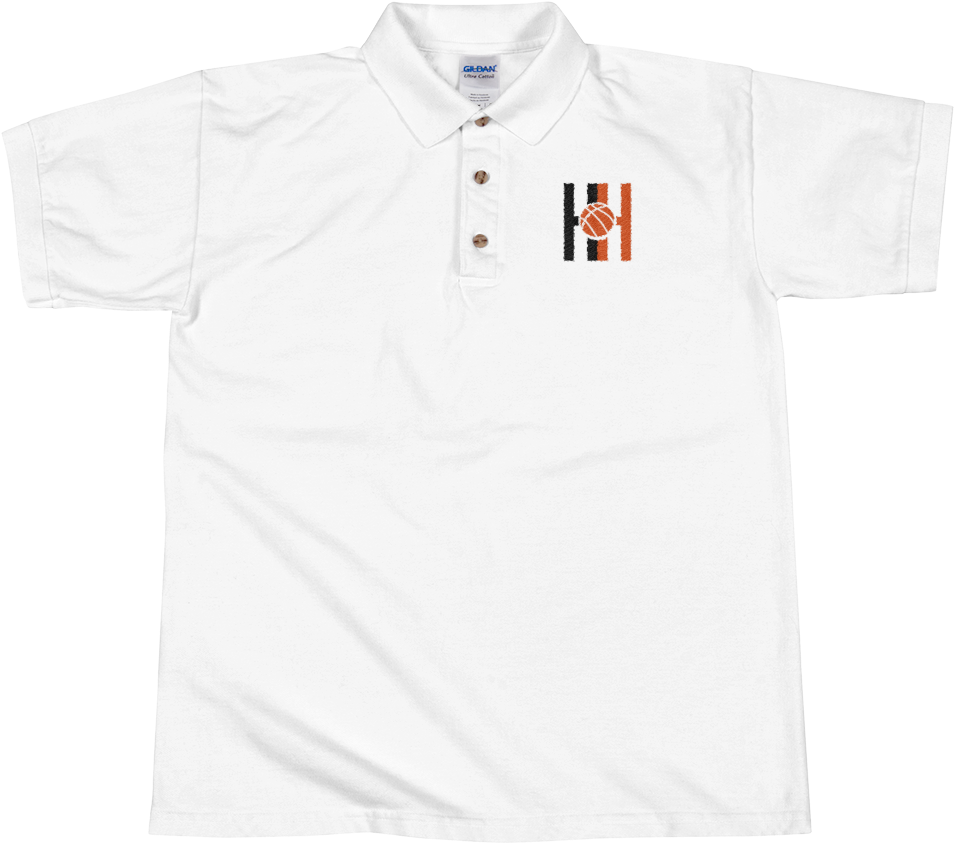 Hoops Habit Embroidered Polo Shirt Fansided Swag Png - Polo Shirt (1000x1000), Png Download
