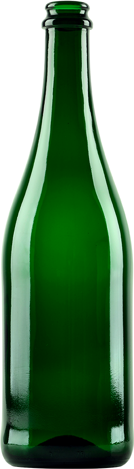 New Sparkling 750 Ml Ch002 - Green Wine Bottle Png (740x960), Png Download
