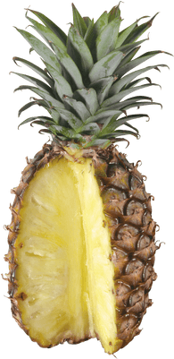 Cut Pineapple - عصارة فواكة (400x400), Png Download