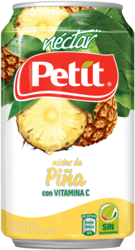 Petit Can Pinapple - Petit Juice (400x400), Png Download