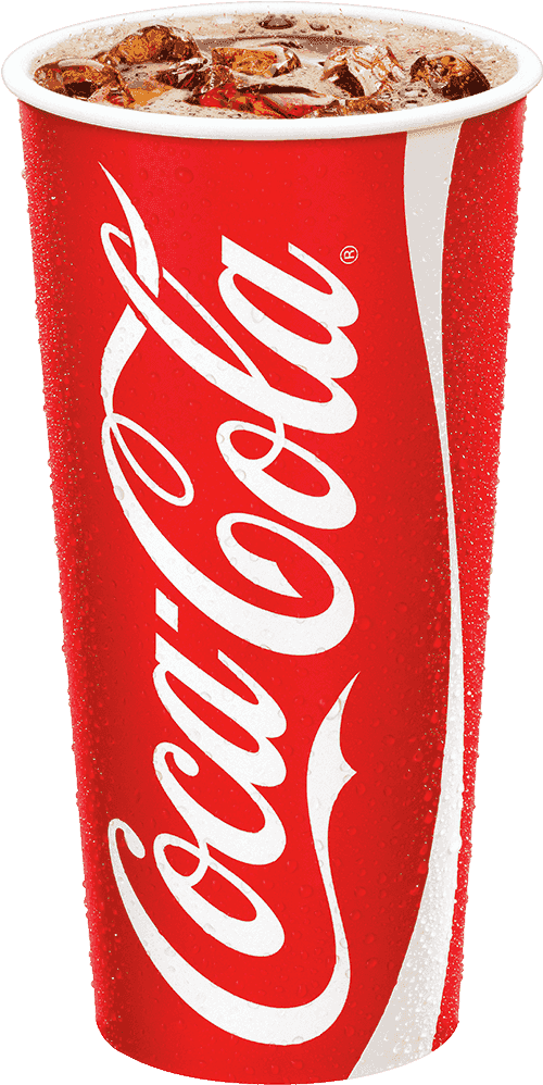 12oz Coke Paper Cup (1280x1280), Png Download