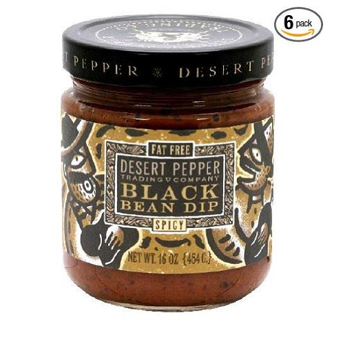 Pallet Gourmet Grocery Customer Returns Thinkthin Png - Desert Pepper Black Bean Dip 16 Oz (pack Of 6) (1000x1000), Png Download