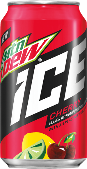Mountain Dew Ice Cherry - Mountain Dew (300x700), Png Download