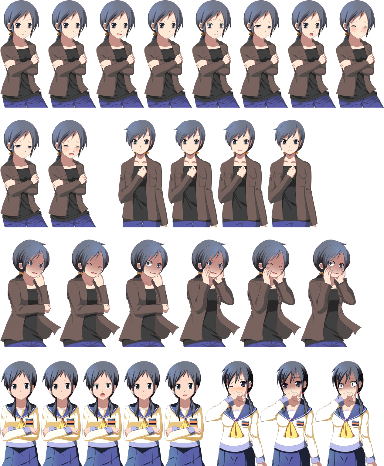 Ayumi Emotions D2 - Emotion (1324x1564), Png Download