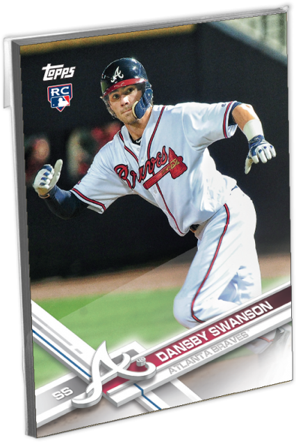 Atlanta Braves - Dansby Swanson 2017 Topps #87 Gold Sp Made Rookie Card (1440x975), Png Download