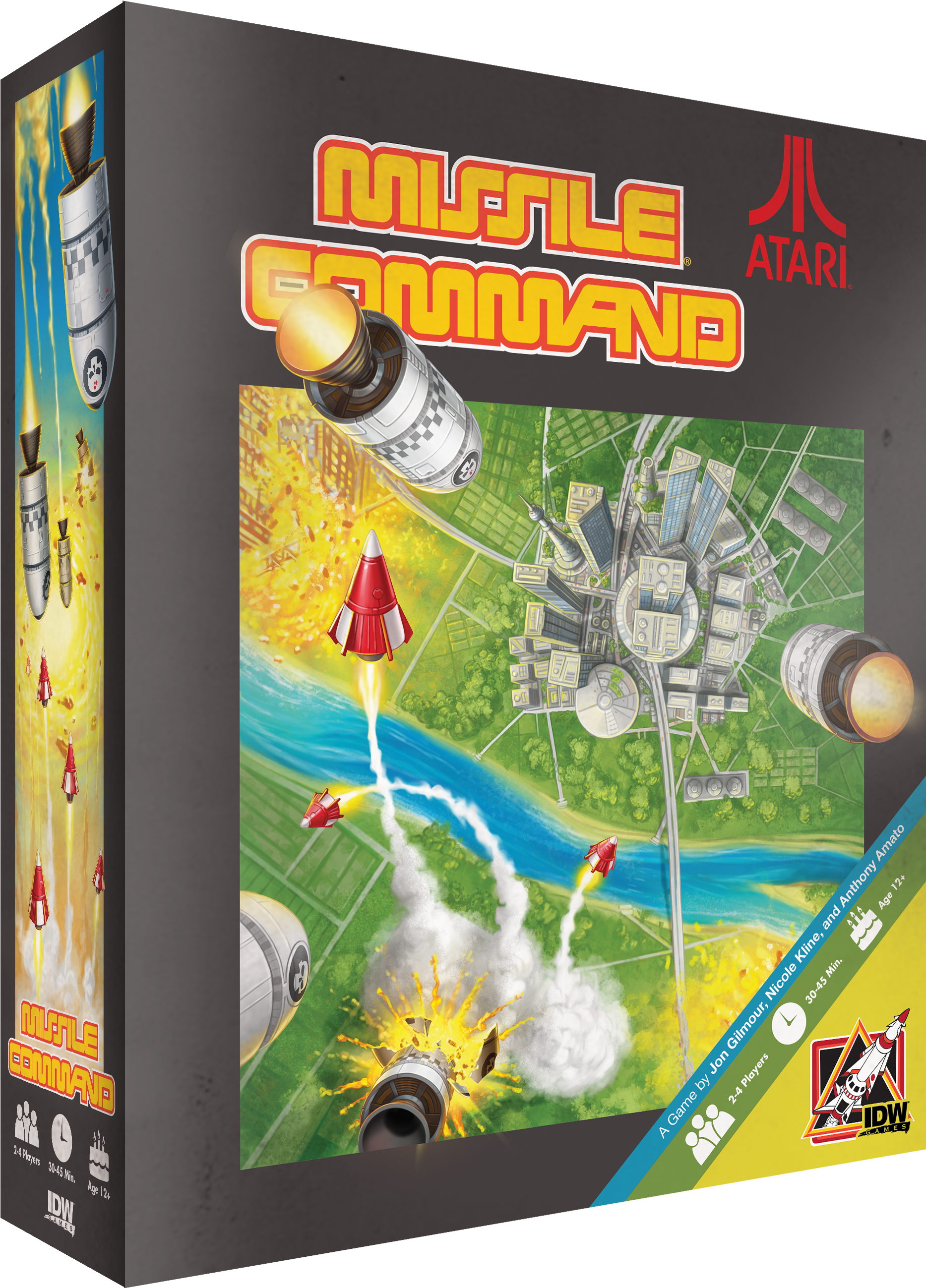 Atari's Missile Command - Idw Missile Command (3000x3000), Png Download