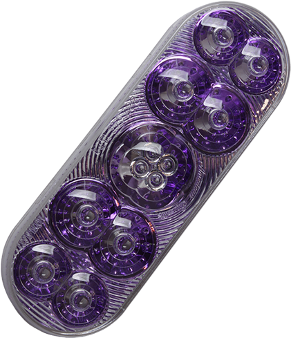 Model Sl 8200 Oval Designer Series Purple Ref Red Stop, - Number (615x615), Png Download