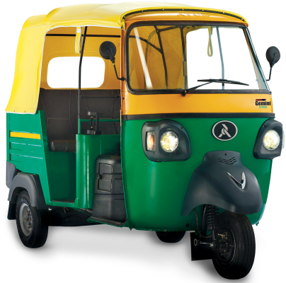 Gemini - Cng - Auto Rickshaw Png (693x435), Png Download
