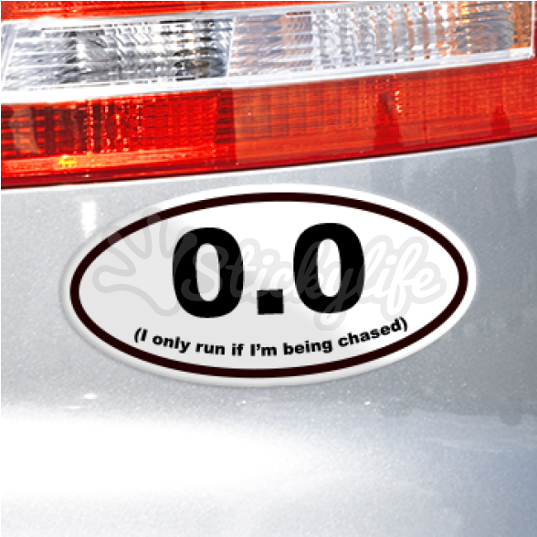 Oval Car Magnet - Car (940x587), Png Download