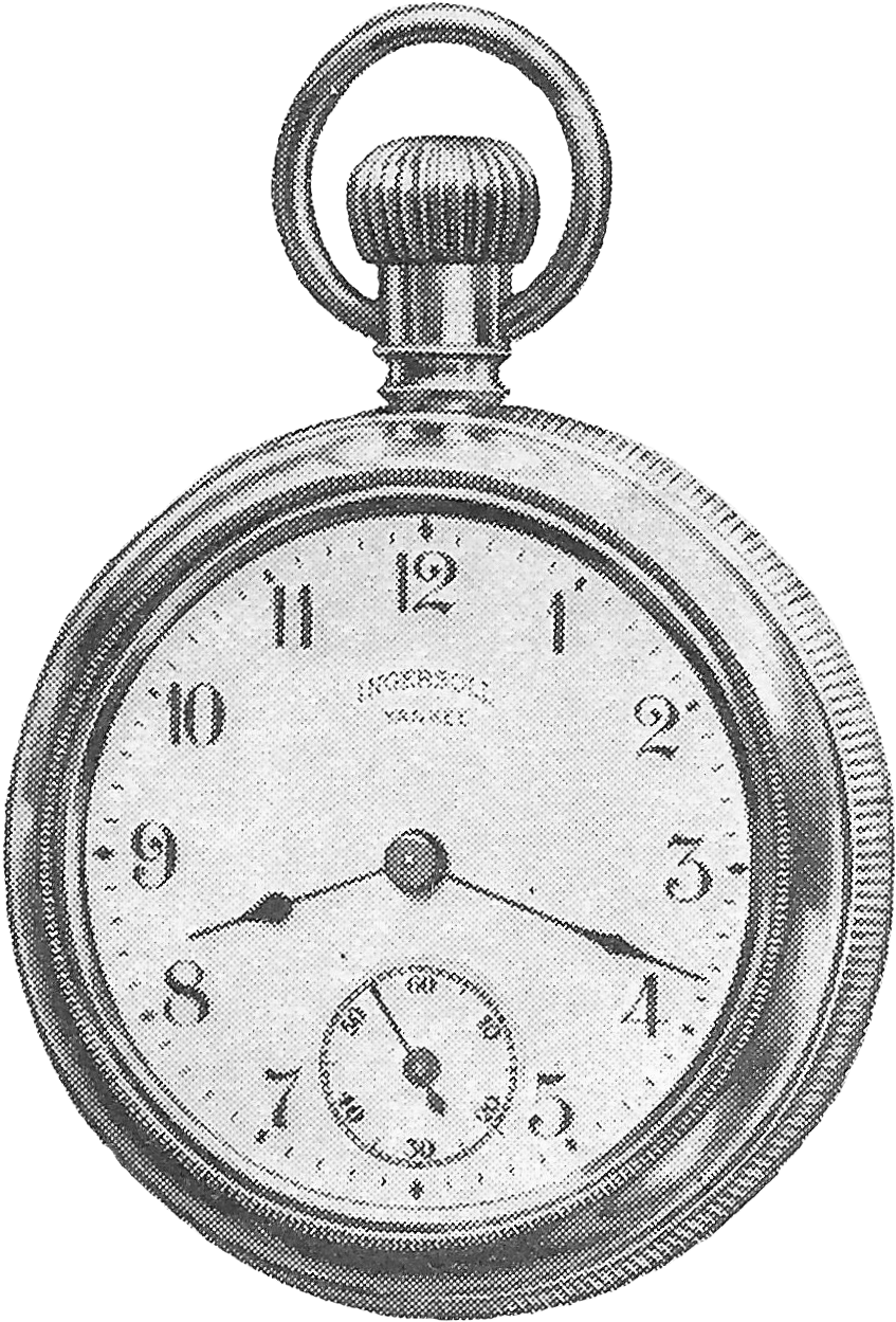 Here's Another Part Of The Same Ad - Pocket Watch (874x1271), Png Download