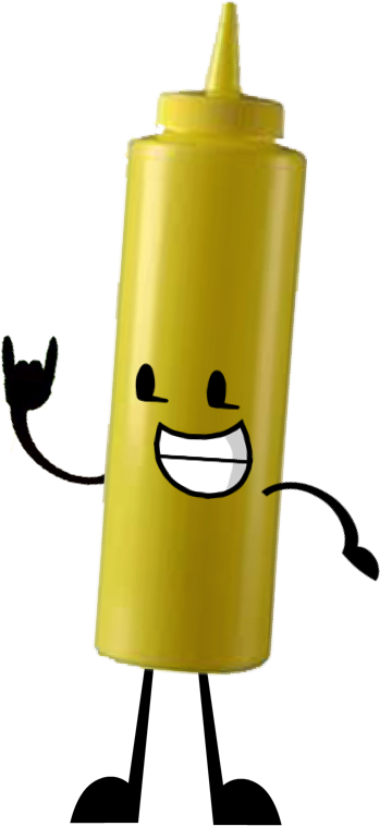Mustard Pose - Object Shows Mustard (349x758), Png Download