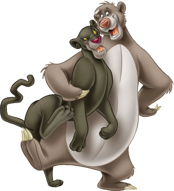 Baloo Png Clipart - Baloo El Libro De La Selva (579x634), Png Download