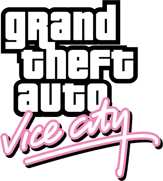 Grand Theft Auto - Gta Vice City Logo (662x735), Png Download