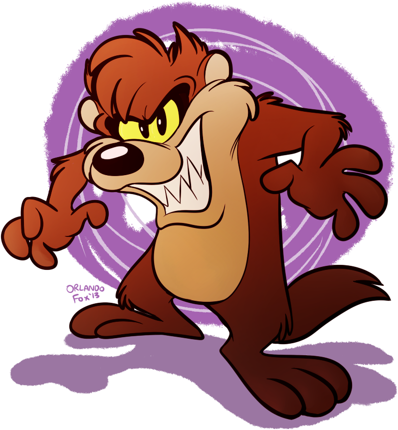 Taz - Fur (901x937), Png Download