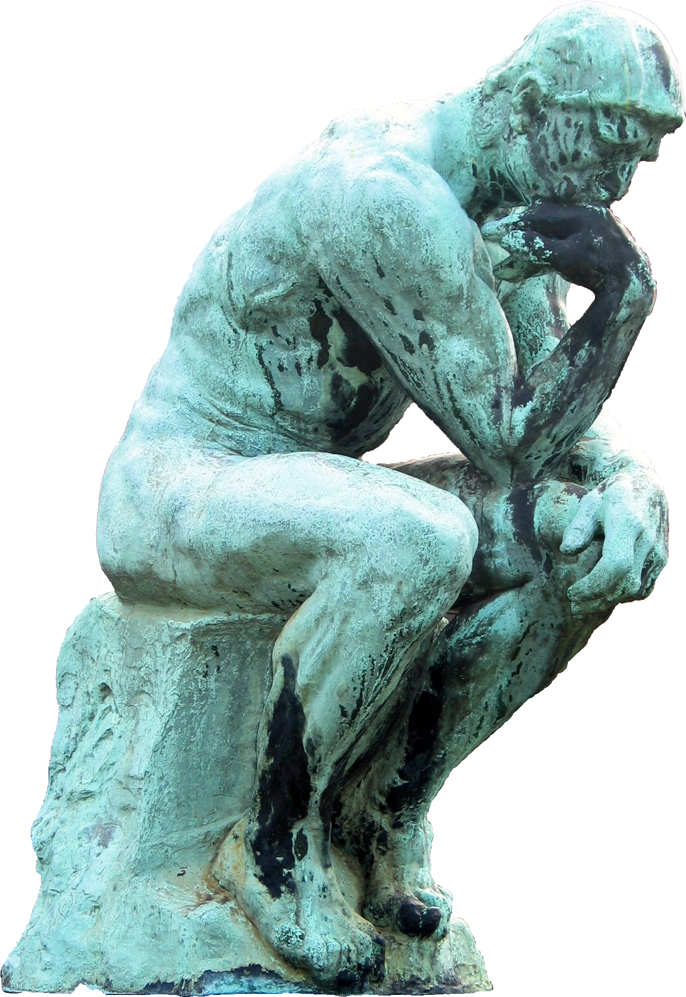 File - Auguste Rodin - Penseur - Penseur Rodin Png (1456x2044), Png Download